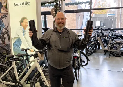Zo overleeft je e-bike-accu de winter: tips van Hartman